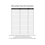 Bi Weekly Payroll Calendar gratis en premium templates