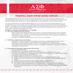 Prudential Board Retreat Agenda gratis en premium templates