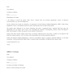 template topic preview image Formal Complaint Letter To Contractor