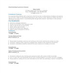 template topic preview image Retail Banking Experience Resume