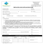 template topic preview image Employee Leave Application Form