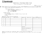 Quotation Purchase Order Form gratis en premium templates