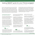 Fitness Smart Goals gratis en premium templates