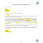 template topic preview image Job Application Letter For Associate Physician