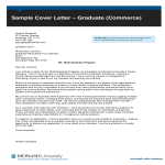 No Experience Graduate Job Application Letter gratis en premium templates