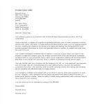 Sales Cover Letter gratis en premium templates