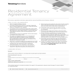 Residential Tenancy Agreement gratis en premium templates