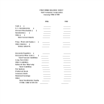 Proforma Balance Sheet gratis en premium templates