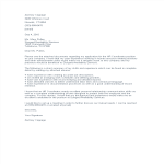 HR Coordinator Job Application Letter gratis en premium templates