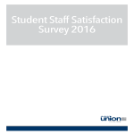 Student Staff Satisfaction Survey gratis en premium templates