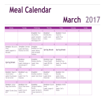 printable Meal Calendar PDF gratis en premium templates