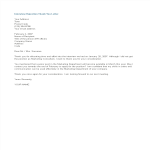 Interview Rejection Thank You Letter gratis en premium templates