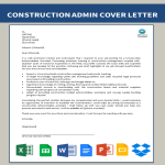 Construction Administrative Assistant Application gratis en premium templates