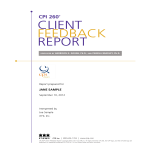 template topic preview image Client Feedback Report template