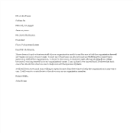 template topic preview image Farewell Letter To Organization