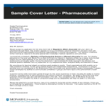 Example Of A Cover Letter For Bachelor Of Pharmaceutical Science gratis en premium templates
