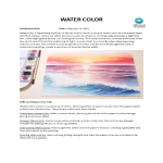 template topic preview image Water Color