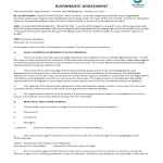 image Roommate Rental Agreement Form