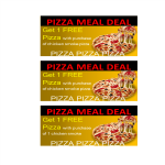 Pizza or Meal Delivery Coupon gratis en premium templates