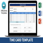 template topic preview image Weekly timesheet calculator