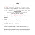 IT Marketing Executive Resume Template gratis en premium templates