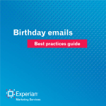 Official Birthday Wishes Email gratis en premium templates