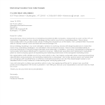 Marketing Executive Application Letter gratis en premium templates