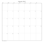 Blank Monthly Schedule Calendar gratis en premium templates