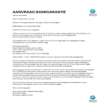 Bankgarantiebrief gratis en premium templates