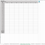 template topic preview image Weekly Scheduling Calendar