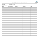 template preview imageWorkshop Sign In Sheet