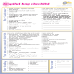template topic preview image New Baby Hospital Checklist