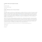 template topic preview image Letter of Complaint to Parents