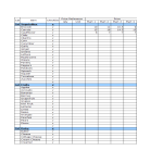 Grocery List Spreadsheet gratis en premium templates