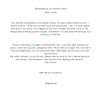 Sad Letter To Boyfriend gratis en premium templates