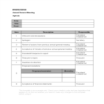 template topic preview image Yearly Meeting Agenda