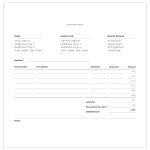 template preview imageBlank Bakery Invoice