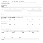 template topic preview image Commercial Office Lease Application Form