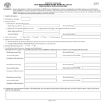 Bank Account Application Form gratis en premium templates