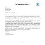 Academic Reference Letter Librarian gratis en premium templates