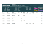 expense report template sheet in excel gratis en premium templates