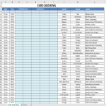Printable Playoff Bowl Schedule gratis en premium templates