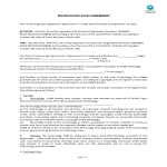 image Technology Sale Agreement, Exclusive