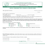 Room Rental Lease Agreement Form gratis en premium templates