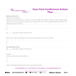 Post Event Action Plan gratis en premium templates