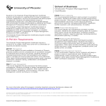 Graduate Project Management Certificate gratis en premium templates