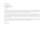 Thank You Letter to Client After Resignation gratis en premium templates
