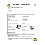 Christmas Party Budget gratis en premium templates