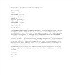 Resignation Letter Format Reason Pregnancy gratis en premium templates