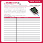 Daily Blood Sugar Log gratis en premium templates